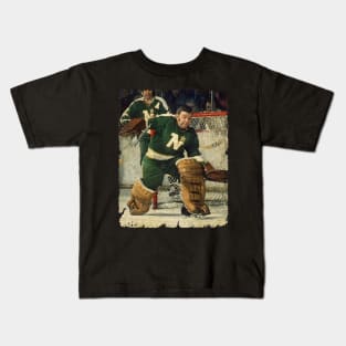 Gump Worsley - Minnesota North Stars, 1970 Kids T-Shirt